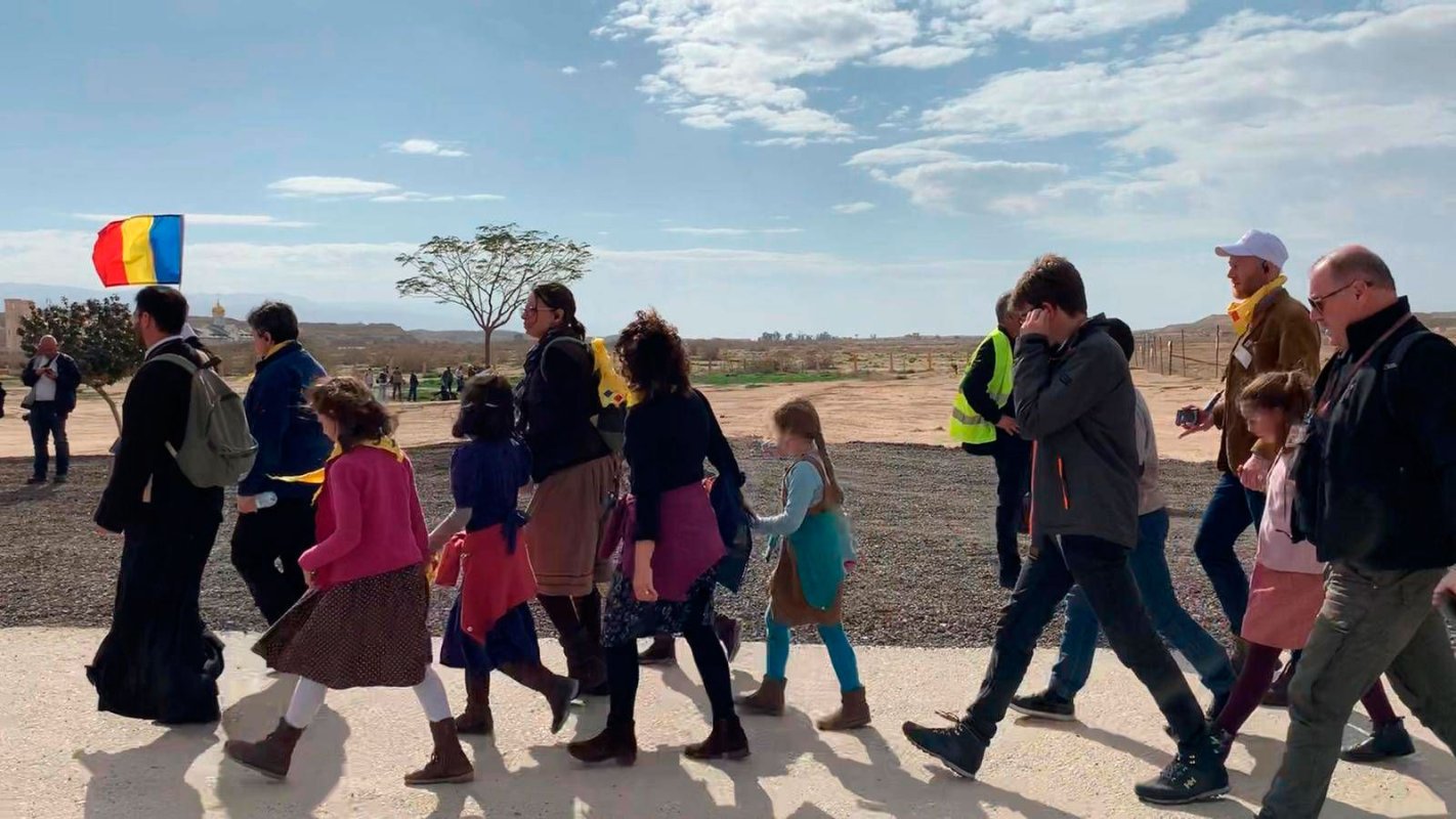 Tineri și copii pelerini în Țara Sfântă 1620