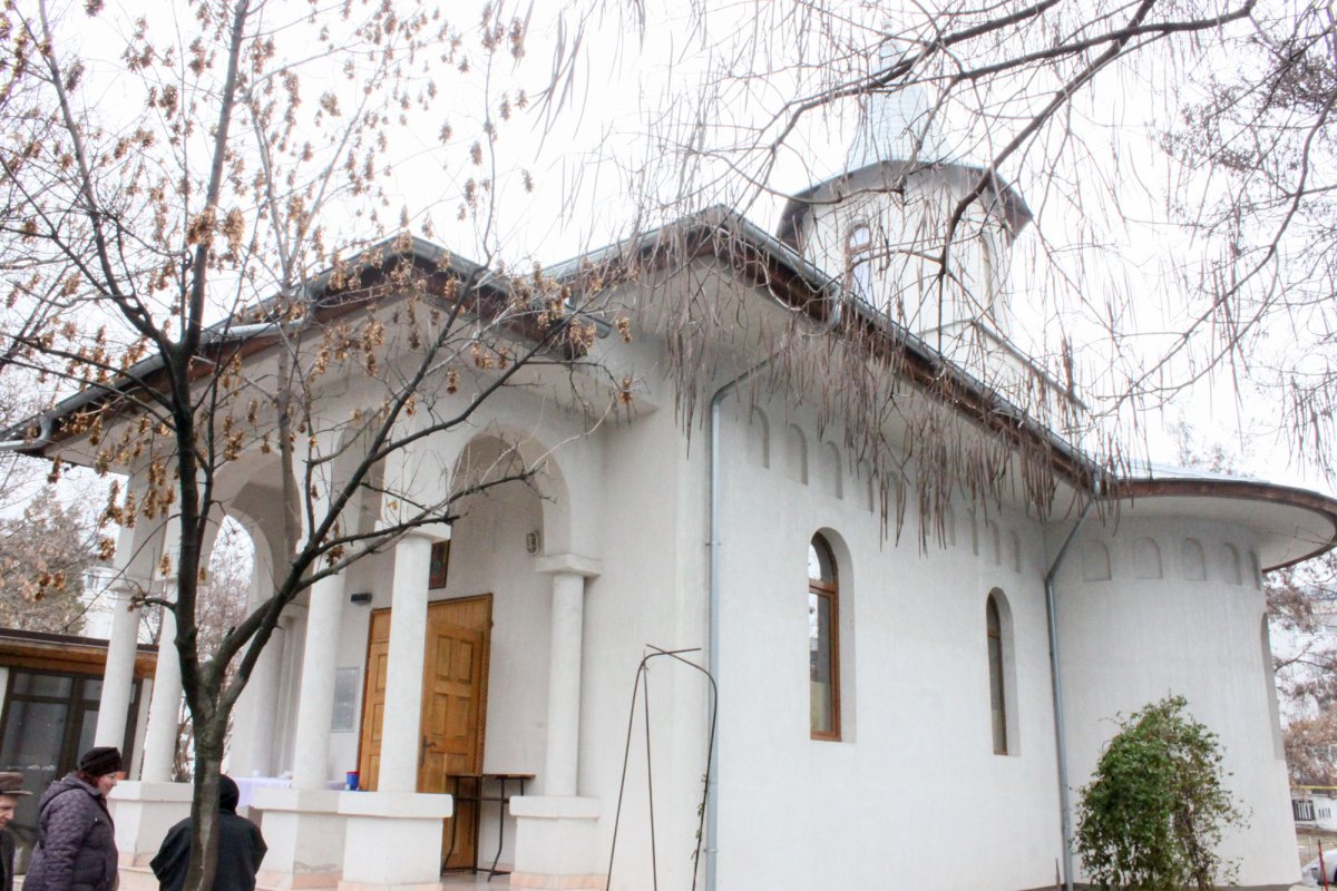 Hram la capela Spitalului de copii din Galați 1487