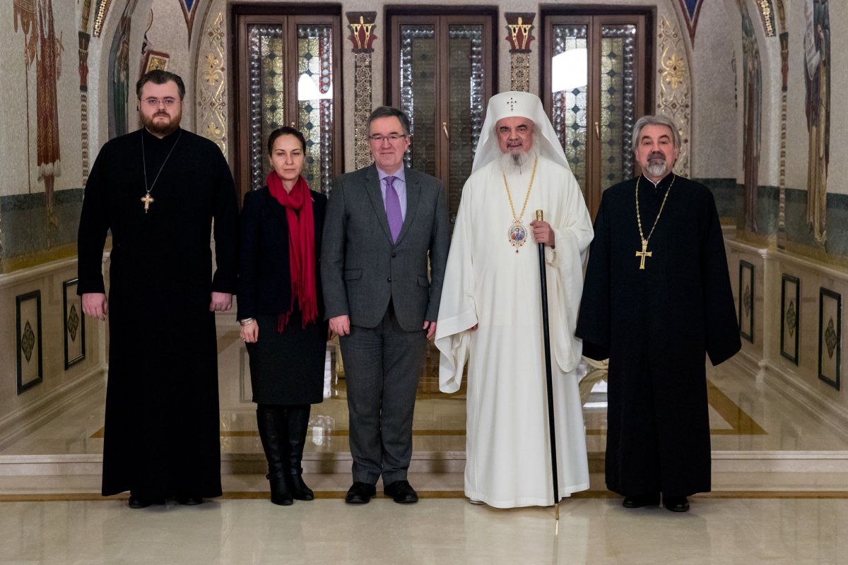 Vizita ambasadorului Regatului Unit la Patriarhia Română 1299