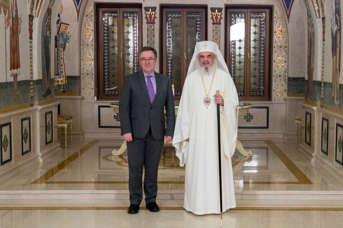 Vizita ambasadorului Regatului Unit la Patriarhia Română 1300