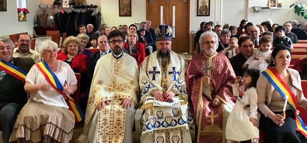 Hram la o biserică românească din America 1127