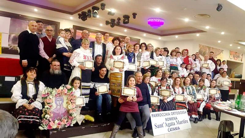 Prăznuirea Sfintei Mucenițe Agata la parohia românească din Catania 1041