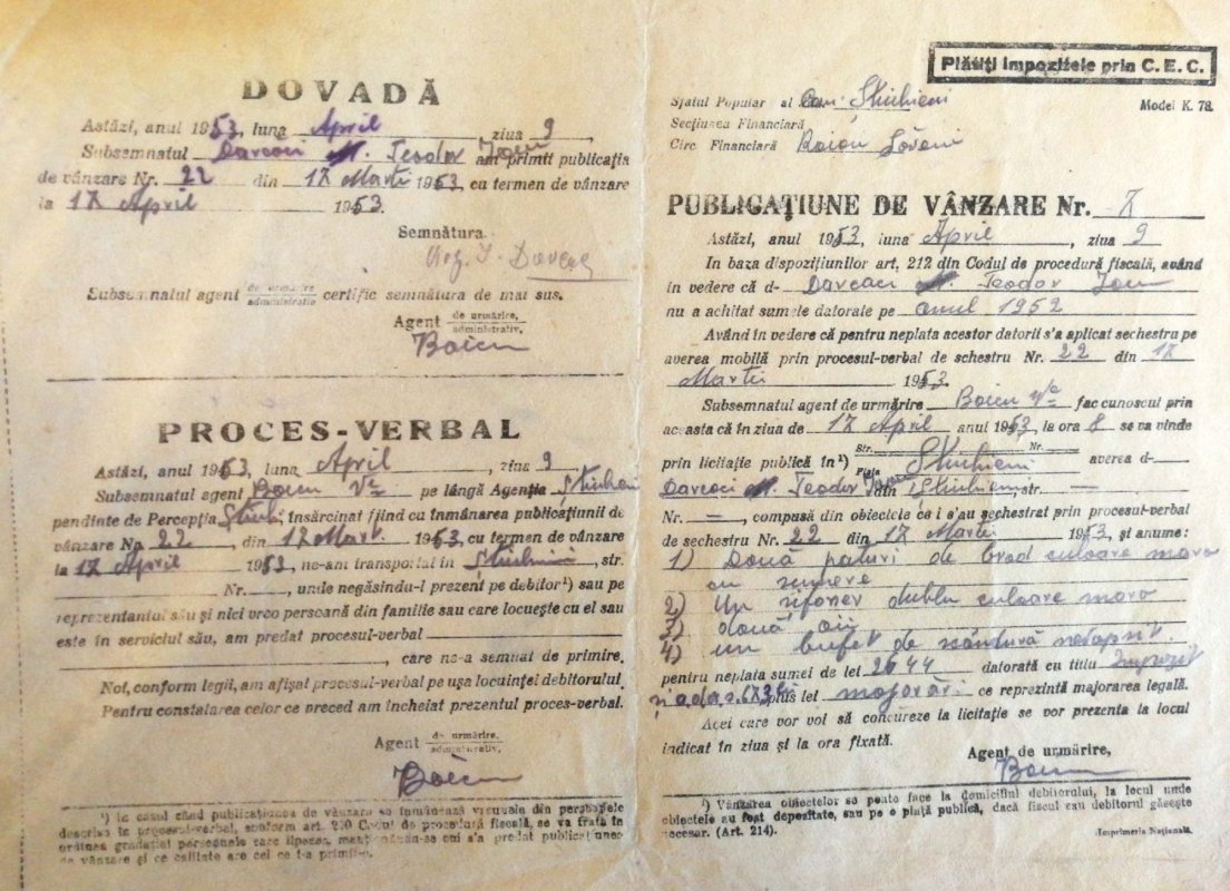 Rănile colectivizării 1228