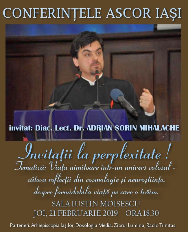 Prima conferinţă ASCOR Iaşi din acest semestru universitar 684