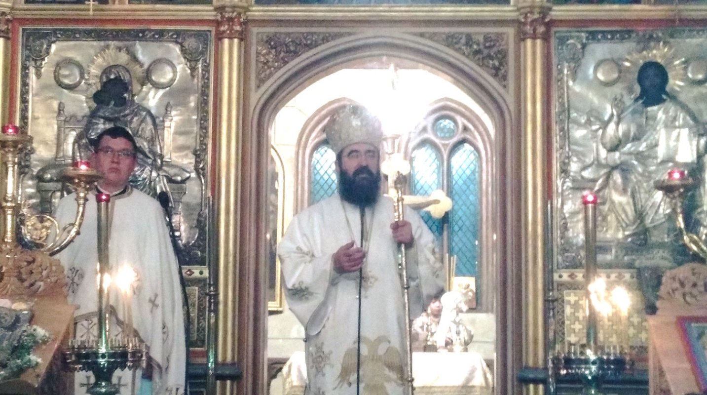 Liturghie arhierească la Catedrala Mitropolitană din Paris 192359