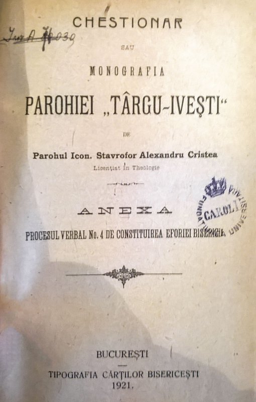 Portretul unui preot al satului de odinioară 407