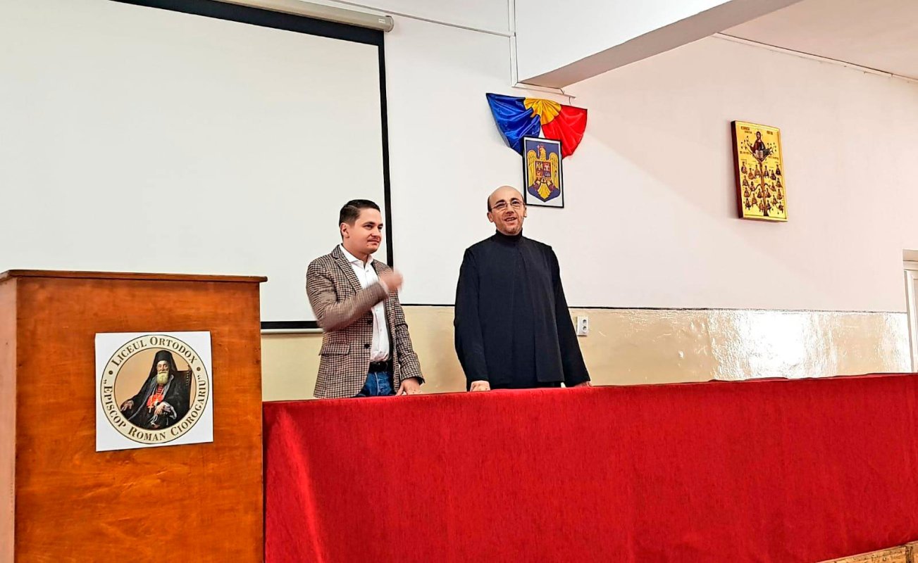 Liceul Ortodox „Episcop Roman Ciorogariu” vizitat de un europarlamentar 362