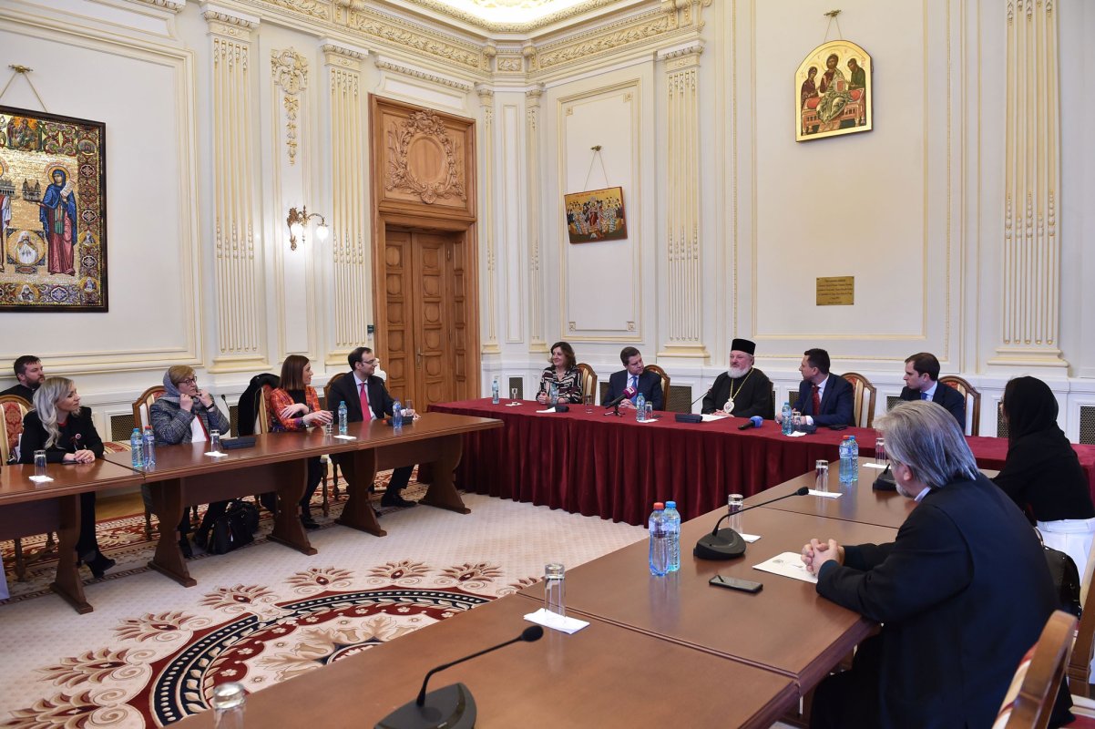 Vizita președintelui comunității autonome Castilla-La Mancha la Palatul Patriarhiei 115334