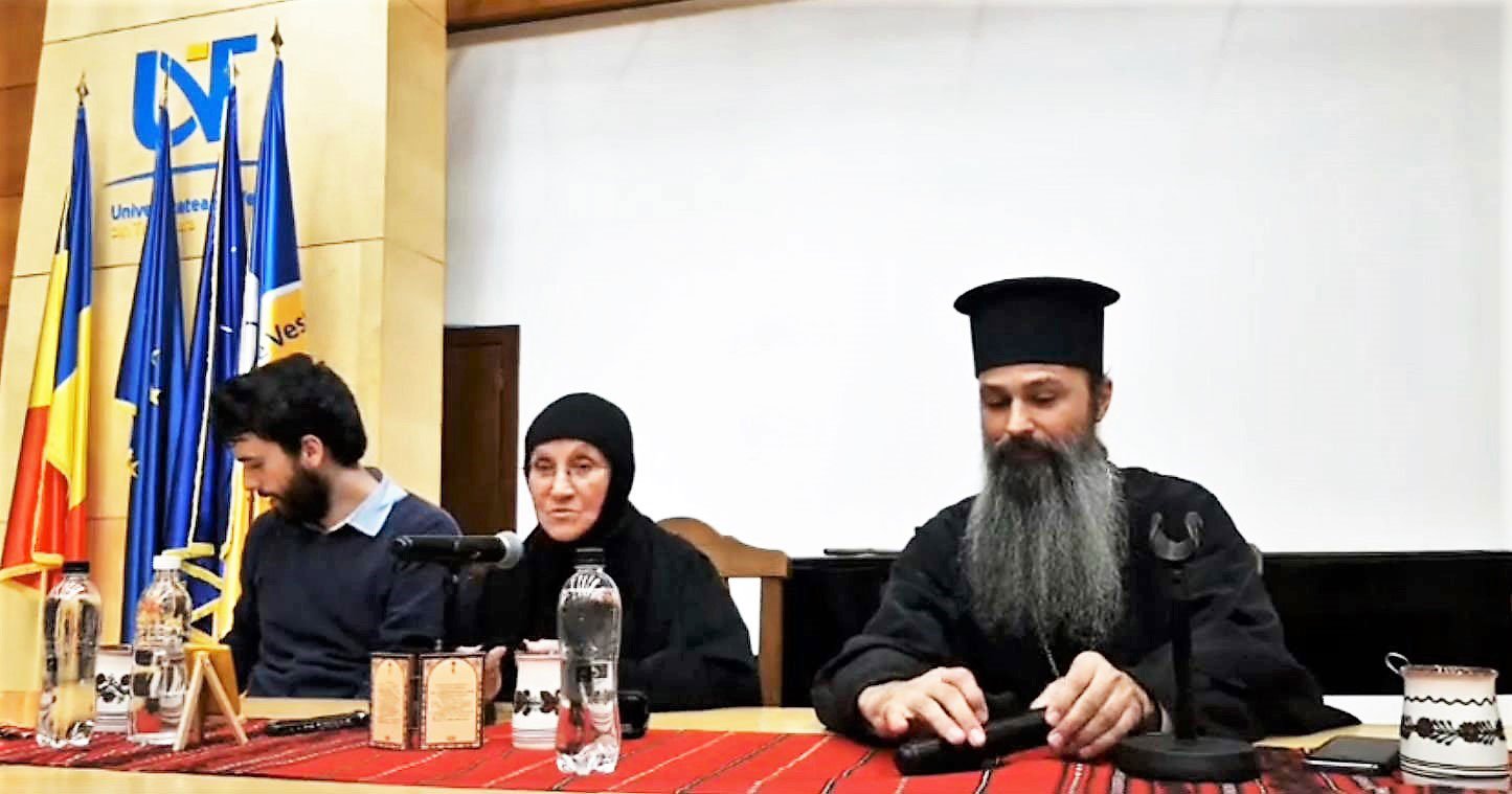 Monahia Siluana Vlad a vorbit timișorenilor despre curajul schimbării 114874