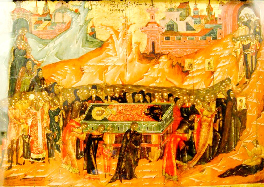 Imagini pentru Aducerea moaştelor Sf. Ier. Nichifor, patriarhul Constantinopolului; photos