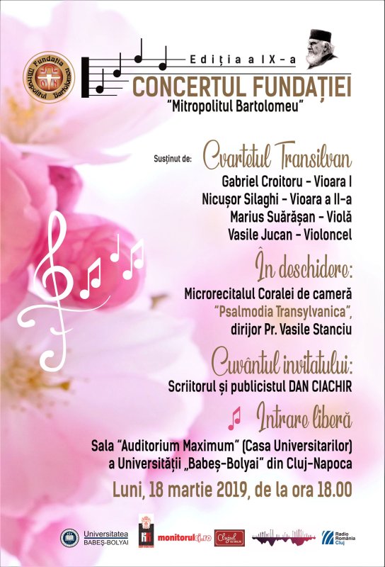 Al IX-lea Concert al Fundației „Mitropolitul Bartolomeu” 114500