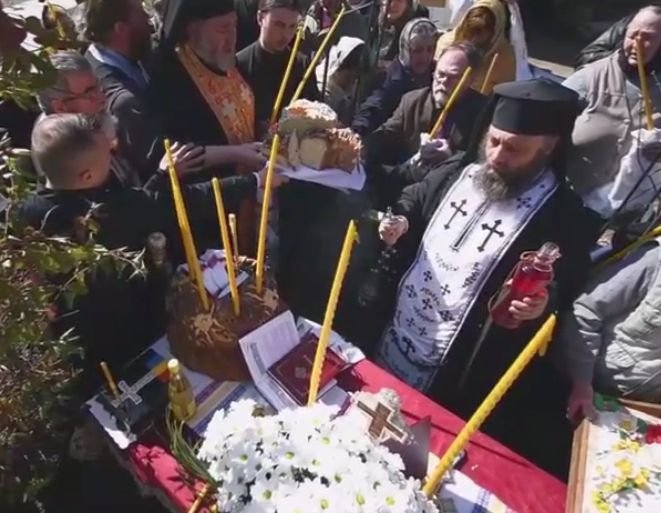 Parastas pentru arhimandritul Zenovie Ghidescu, la Mănăstirea Nechit 114204