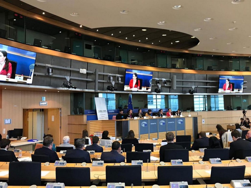 ATOR Banatul de Munte, prezentă la evenimentul „Copiii merg la Parlamentul European”, de la Bruxelles 114001