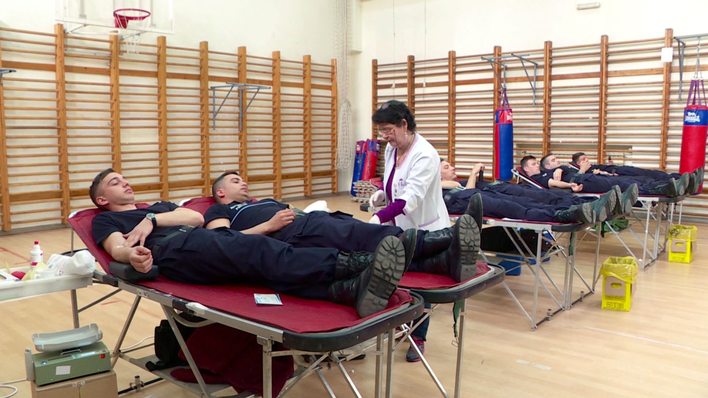 Campanie de donare de sânge la Academia de Poliţie 113967