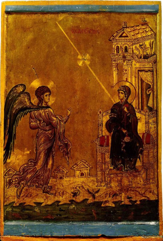 Taina Întrupării reprezentată în icoana Bunei Vestiri 113957