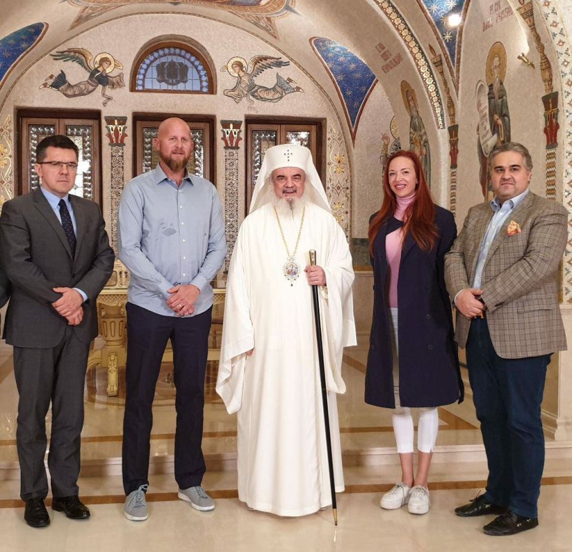 Domnul Brad Parscale în vizită la Patriarhia Română 113900