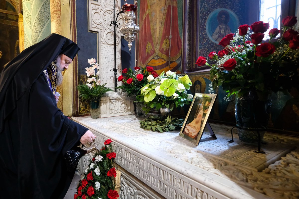 Slujbă de pomenire pentru Patriarhul Justinian Marina 113761