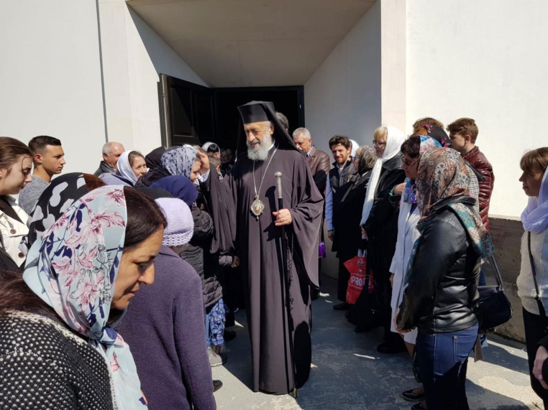 Slujiri arhierești în Duminica a treia din Postul Mare 113401