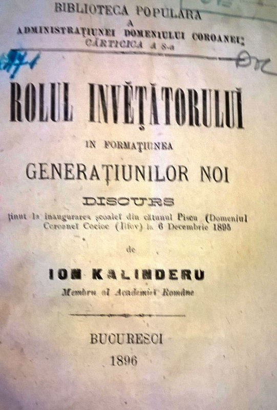 Biserica, prima școală românească 113226