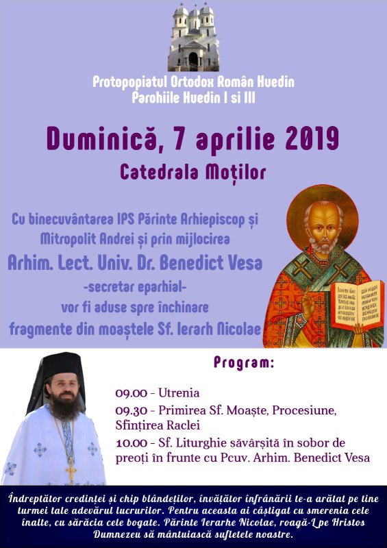 Moaştele Sfântului Nicolae, la Catedrala Moților, Huedin 113212