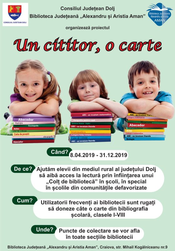 Proiect pentru elevii din zonele defavorizate din Oltenia 112799