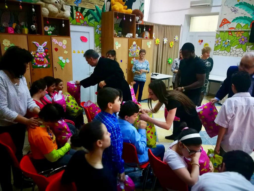 Daruri pentru copiii nevăzători de la Centrul „Neghiniță” 112232