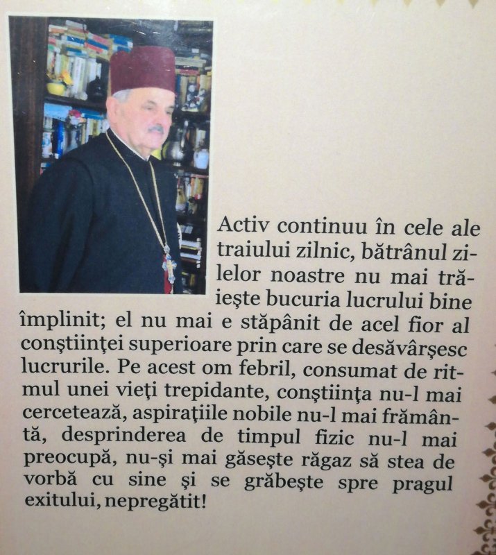 „Bătrâneţea ca binecuvântare” 112207