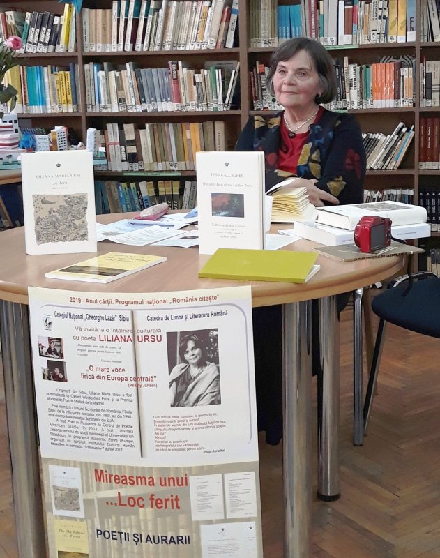 Întâlnire de suflet la Sibiu cu poeta Liliana Ursu 112353