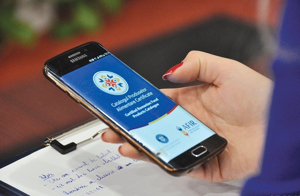 Aplicaţie pentru „Catalogul Produselor Alimentare Certificate” 115920