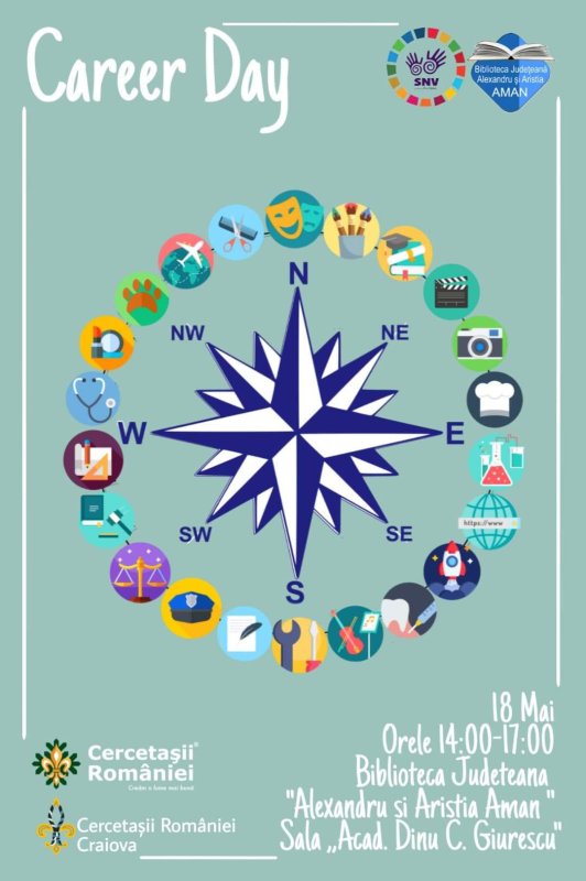 Dezbateri pe tema alegerii unei cariere la Biblioteca „Aman” 116309