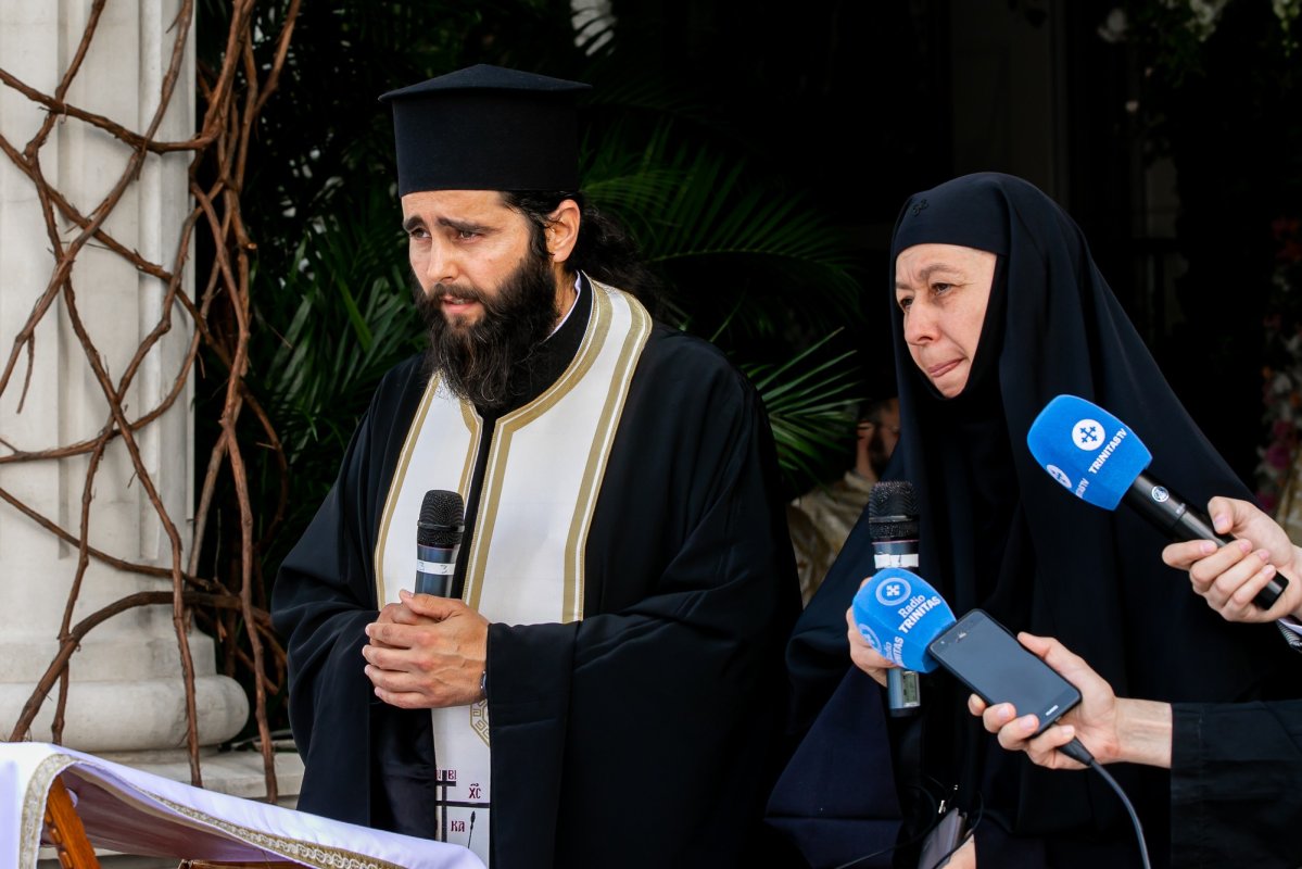 Brâul Maicii Domnului, la catedrala din Voluntari 117427