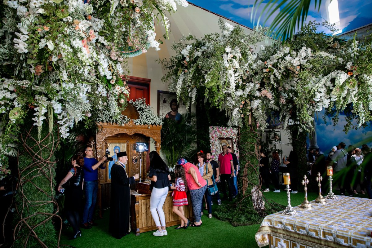 Brâul Maicii Domnului, la catedrala din Voluntari 117429