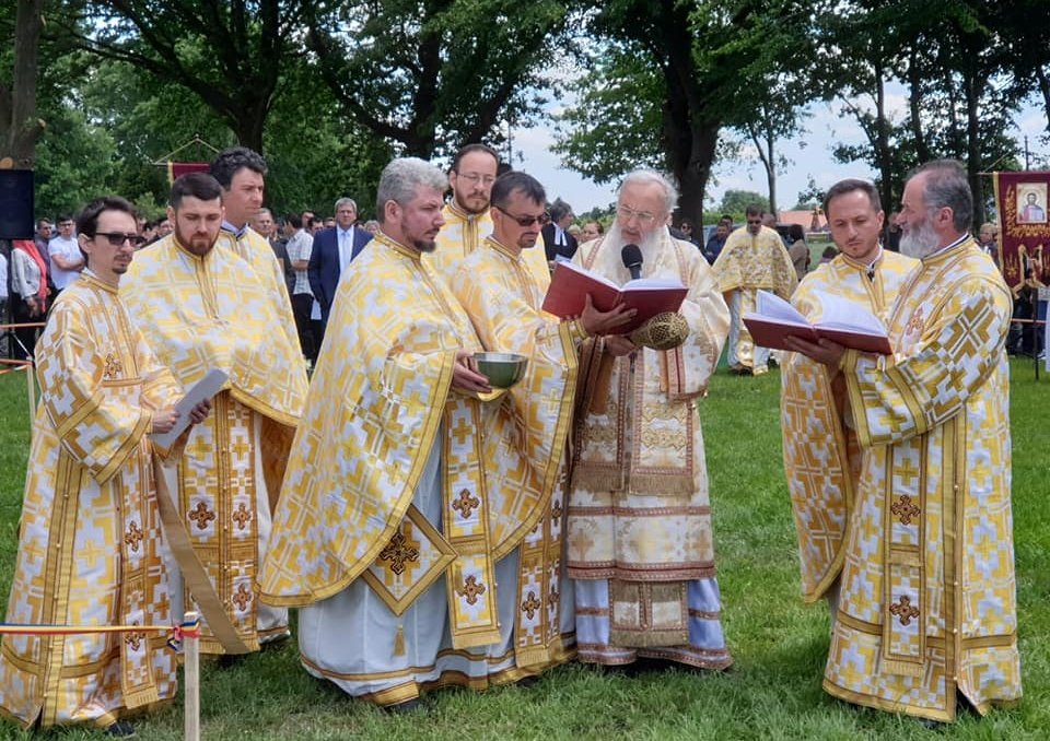 Punerea pietrei de temelie a viitoarei biserici din Sögel, Germania 118625