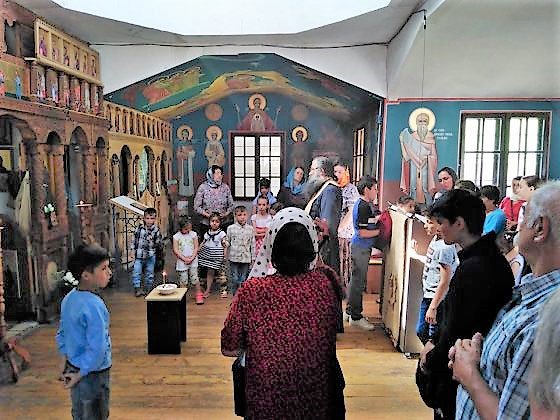 Credincioși din Dumbrăvița, județul Brașov, pelerini la mănăstirile prahovene 119831