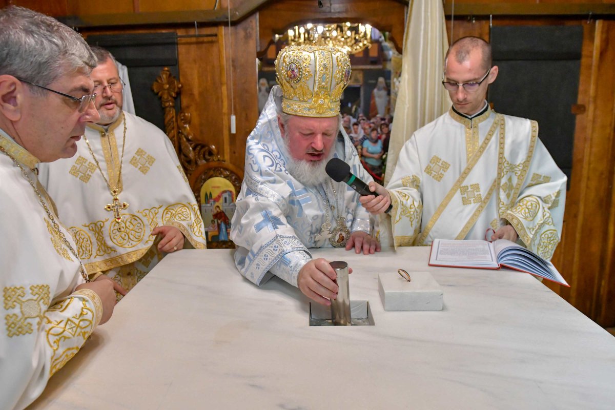 A fost resfințită Biserica Iancu Nou‑Bălăneanu 120006