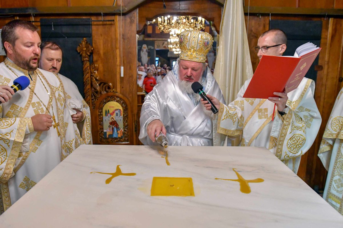 A fost resfințită Biserica Iancu Nou‑Bălăneanu 120007