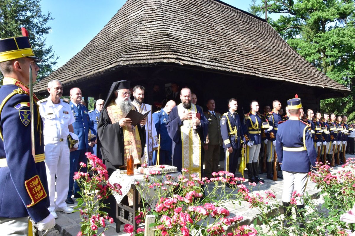 Generalul Paul Teodorescu, comemorat la Mănăstirea Dintr-un Lemn 120158