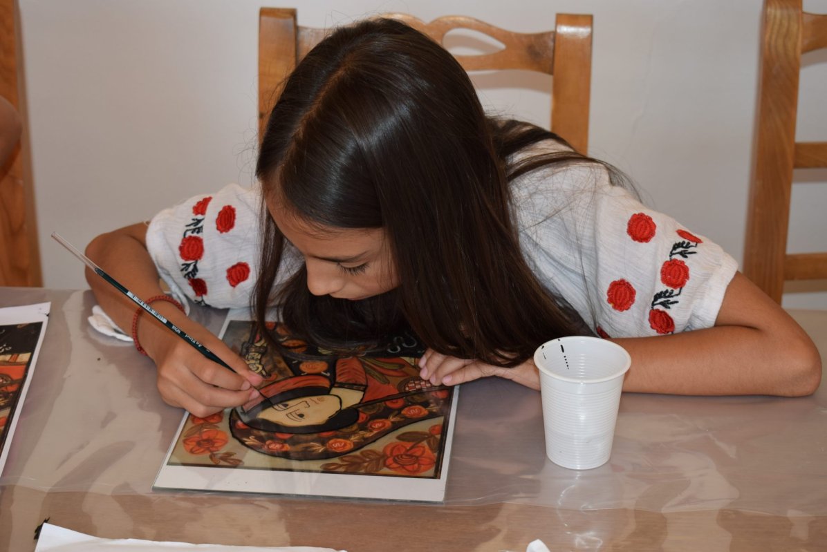 Tabăra de creaţie „Icoana în suflet  de copil”, la Mănăstirea Timişeni-Şag 120234