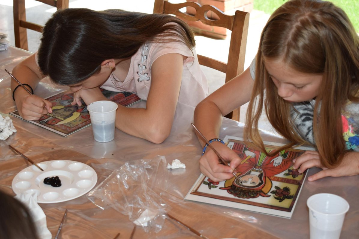 Tabăra de creaţie „Icoana în suflet  de copil”, la Mănăstirea Timişeni-Şag 120235