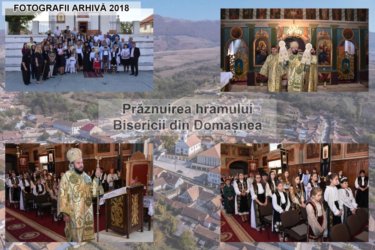 Sfântul Cuvios Atanasie Athonitul prăznuit la Domașnea, Episcopia Caransebeşului 120351