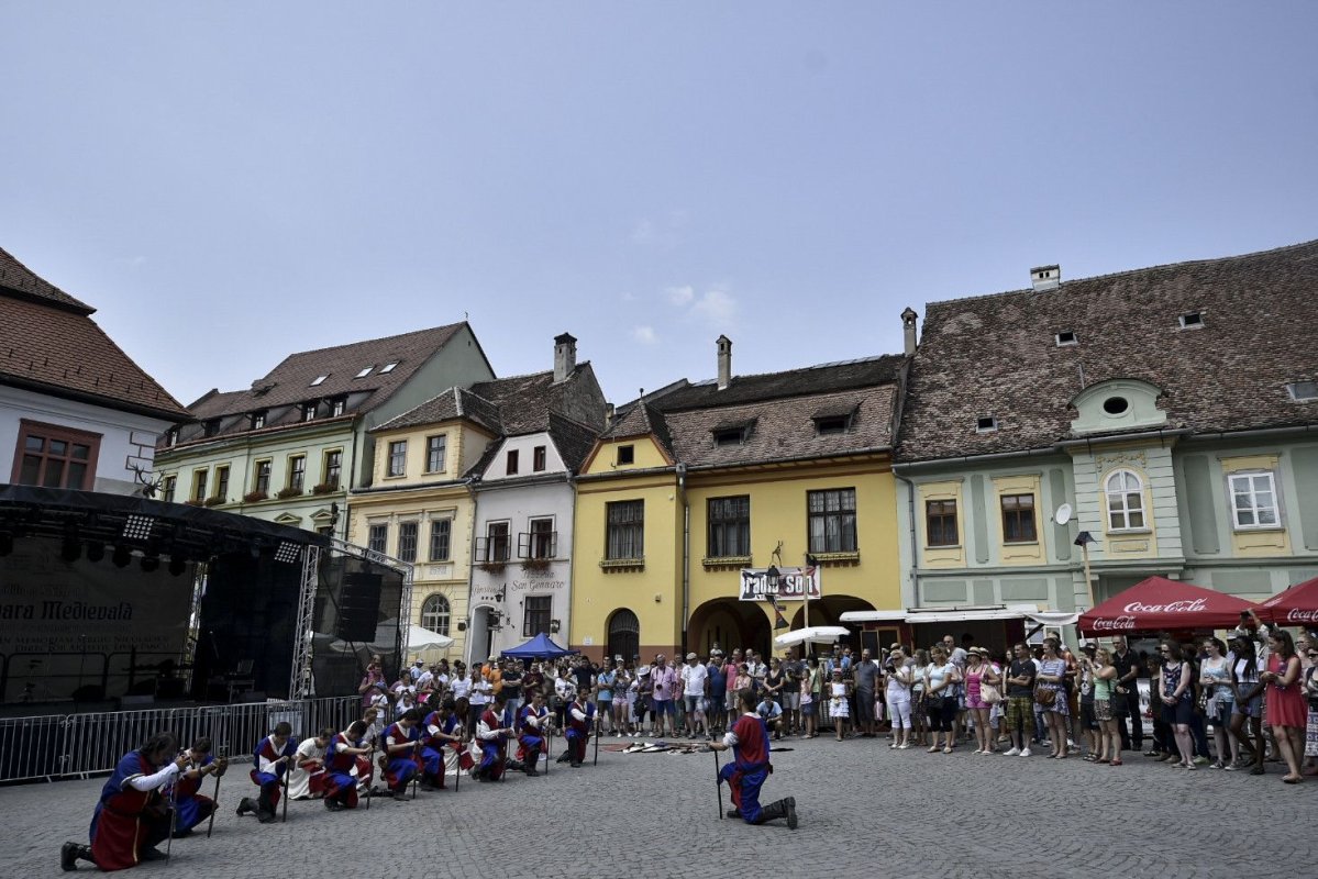 Pregătiri pentru Sighişoara Medievală 120476