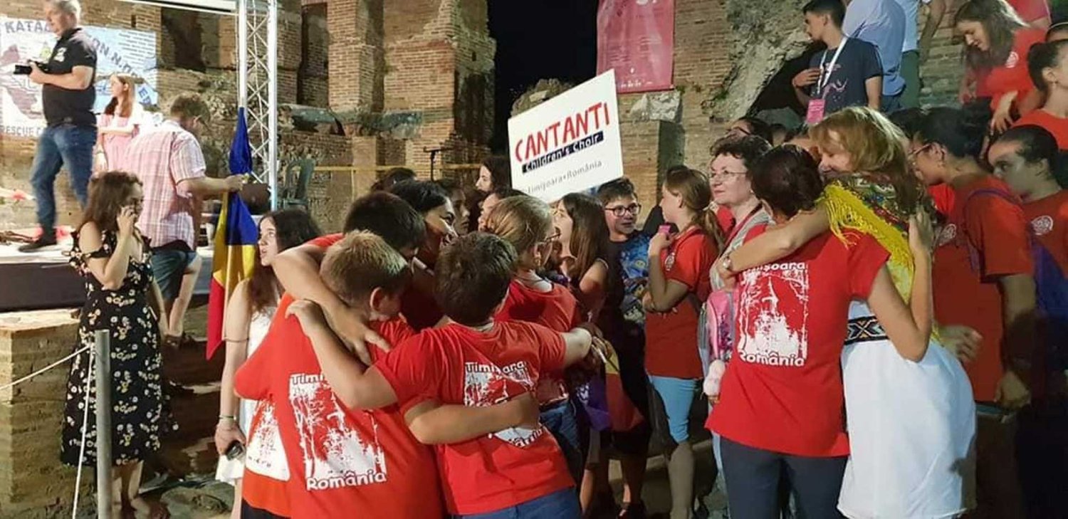 Corul de copii „Cantanti“ din Timișoara medaliat cu aur la o competiție europeană 120953