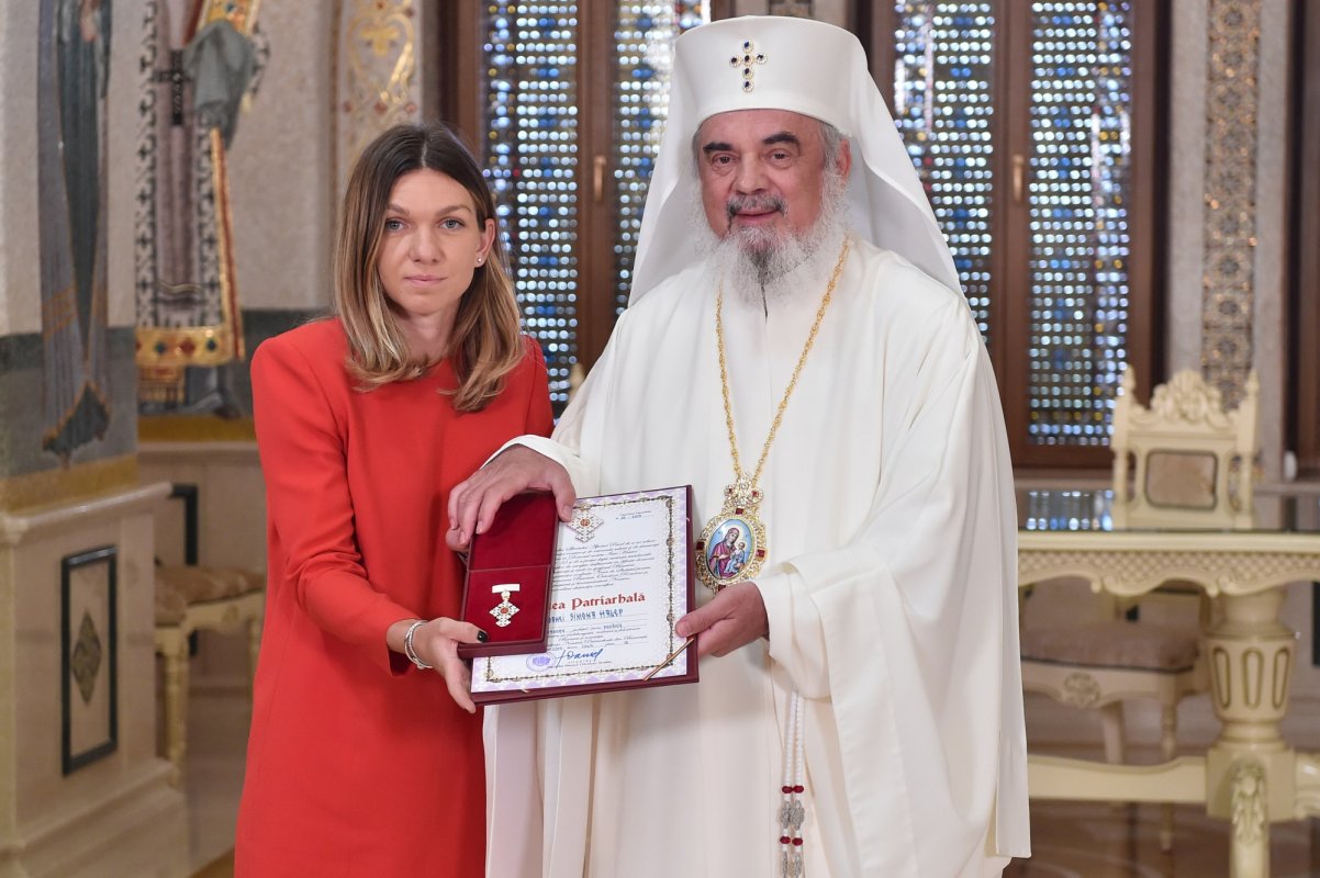 Simona Halep a primit „Crucea Patriarhală” 121348