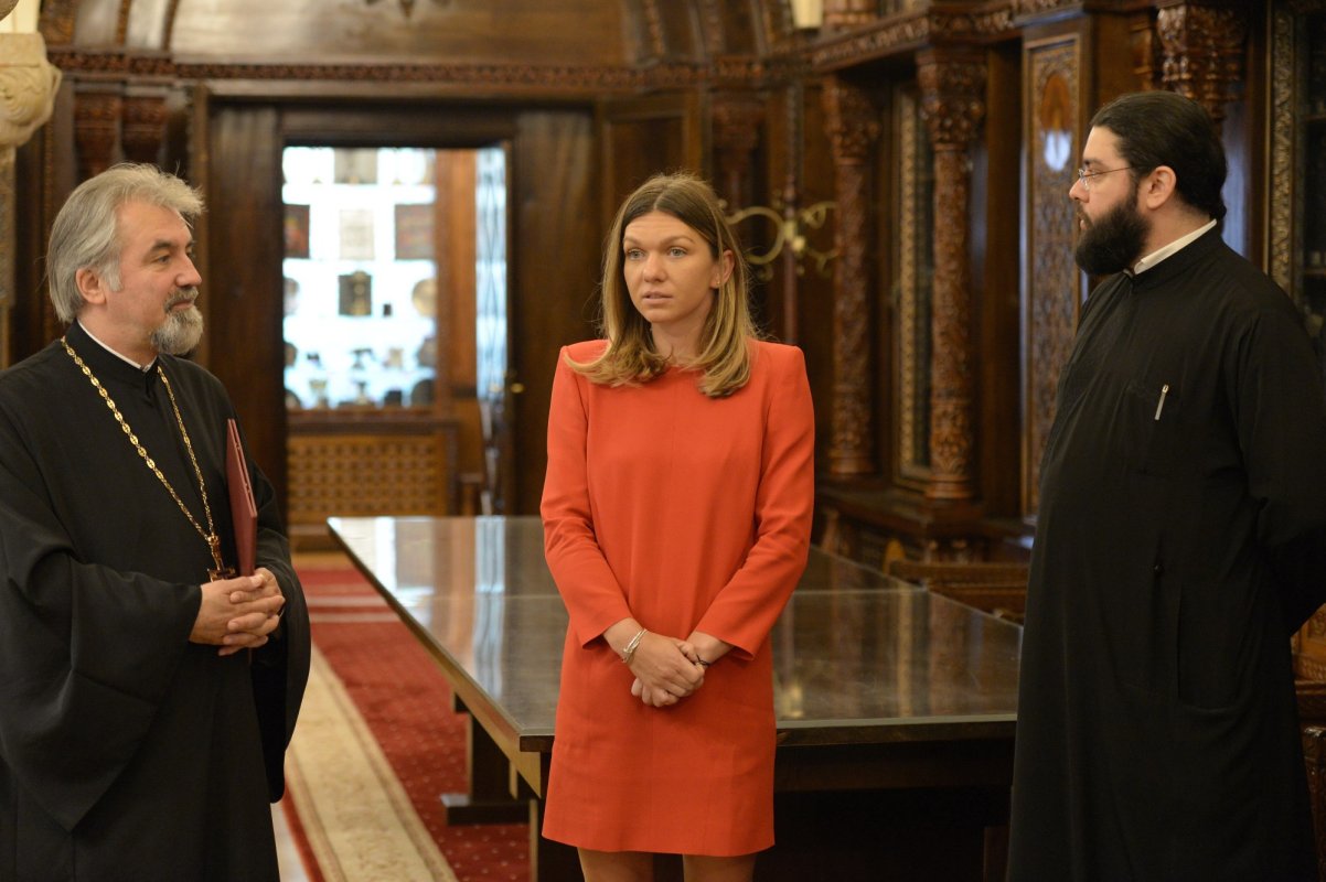 Simona Halep a primit „Crucea Patriarhală” 121353