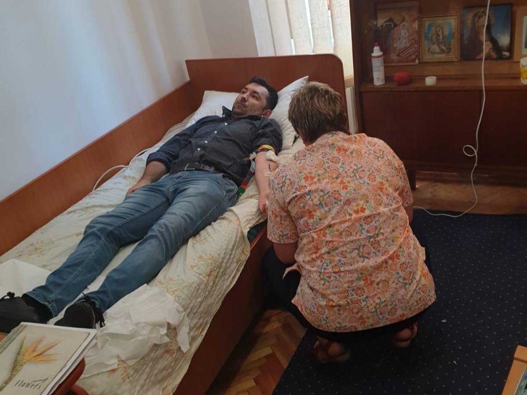 Donare de sânge la Băile Herculane 121512