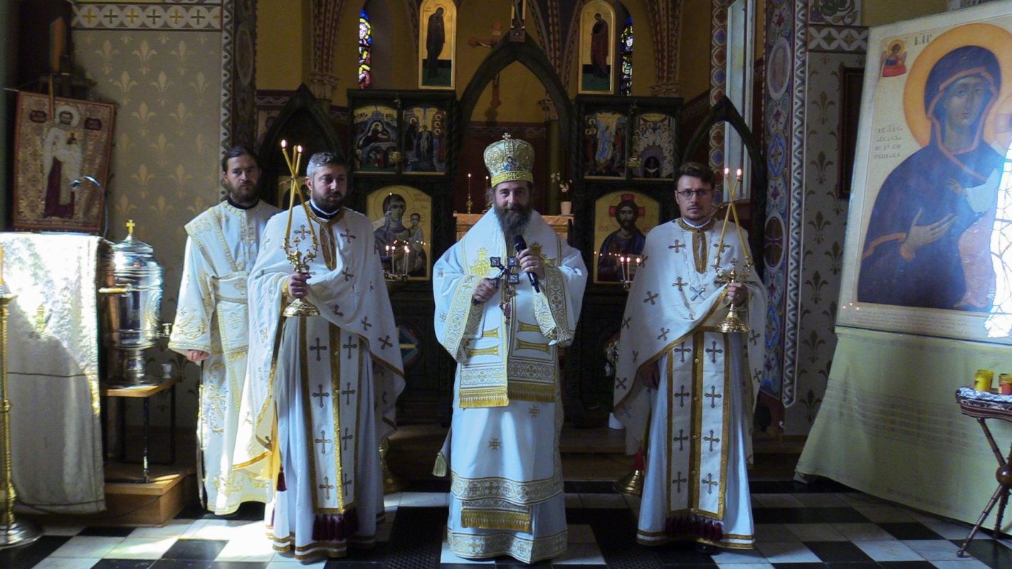 Slujire arhierească la parohia românească din Copenhaga, Danemarca 121766