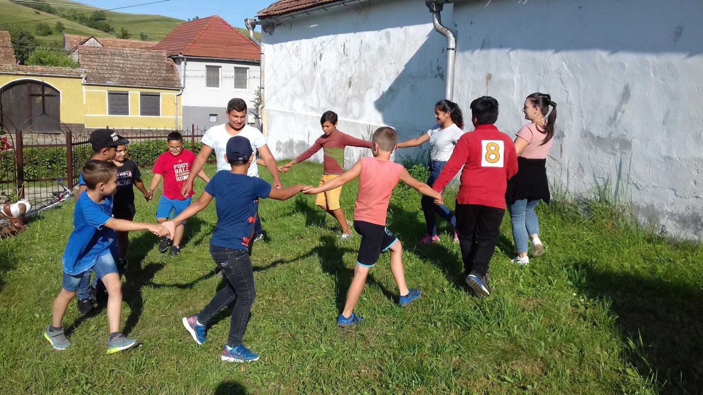 Tabără de vară în satul românesc Coveș, Sibiu 121925
