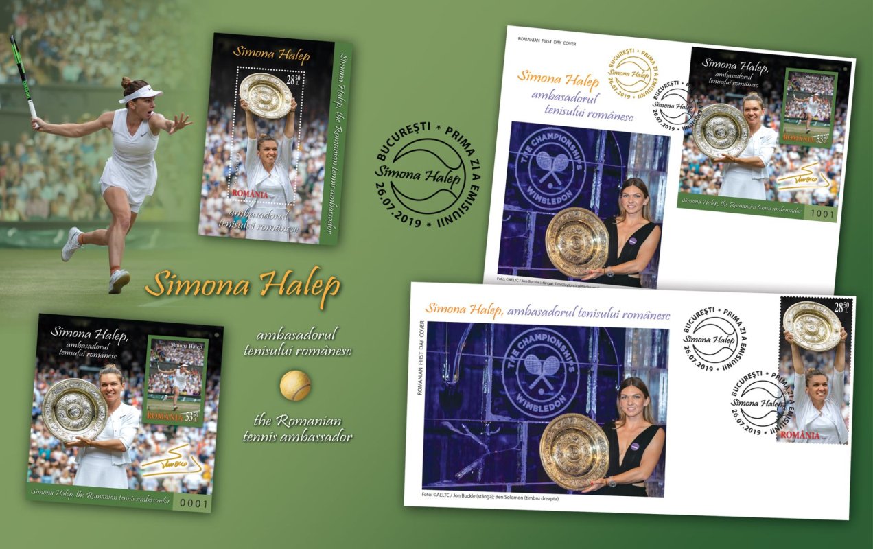 Timbre cu Simona Halep 122267