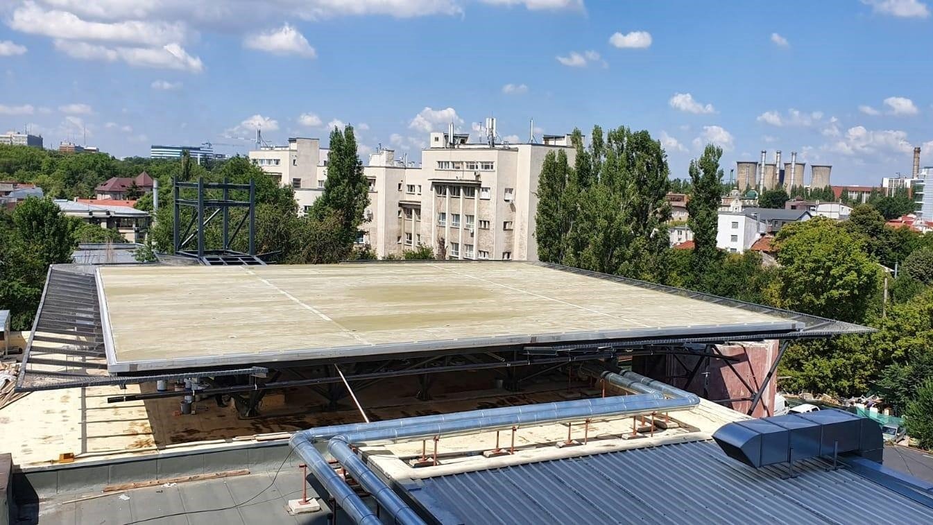 Heliport la Spitalul Universitar București 122555