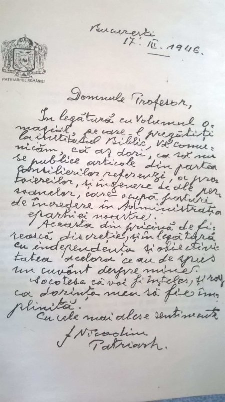 Patriarhul Nicodim Munteanu, văzut de contemporanii săi 122629